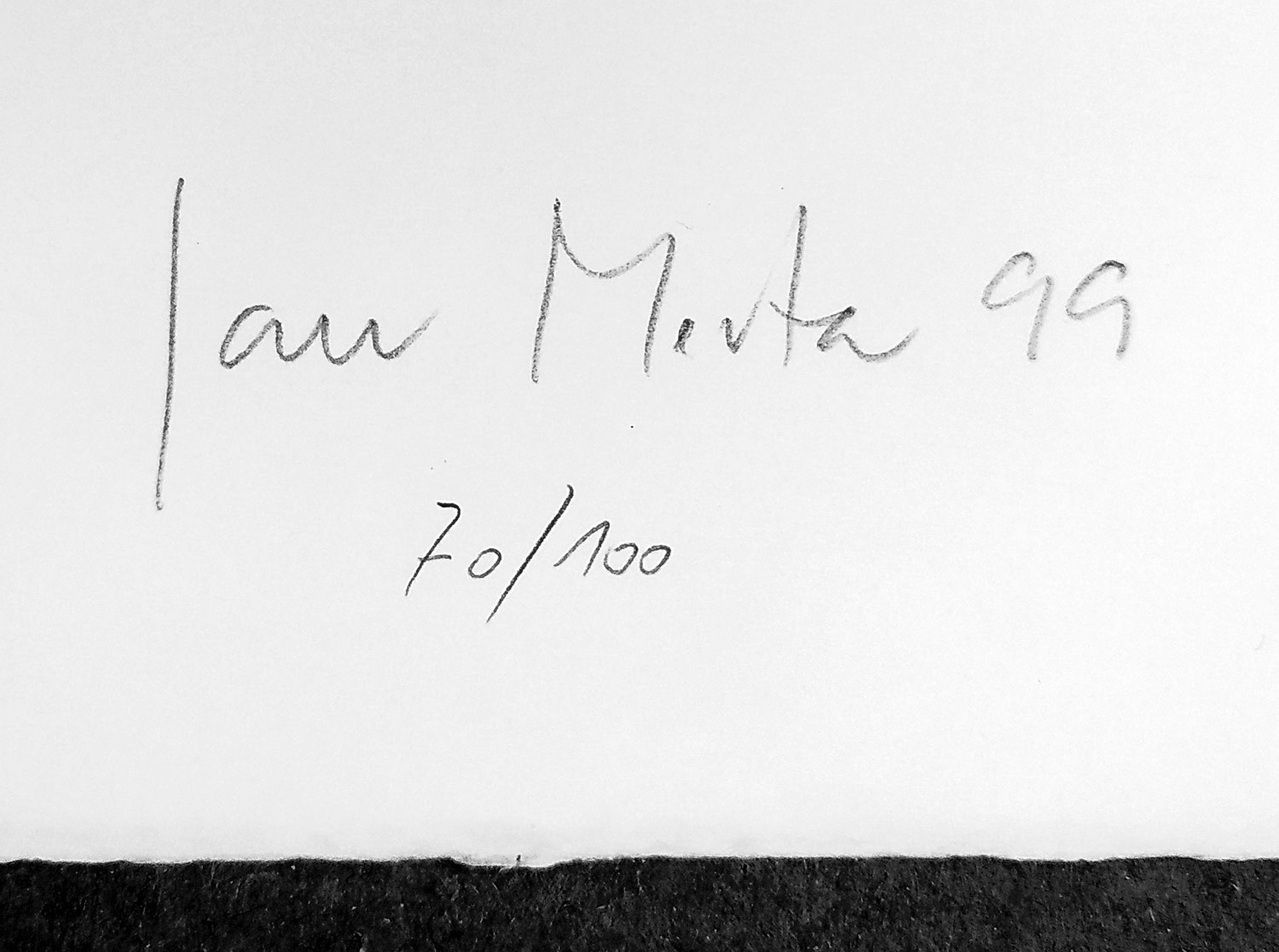 Merta Jan – Chatka 5, signovaná serigrafie na papíře, 1999