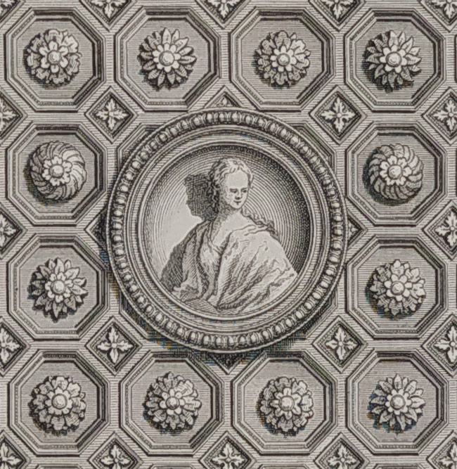  Fourdrinier Paul – Architektonický návrh, původní mědiryt, 1753