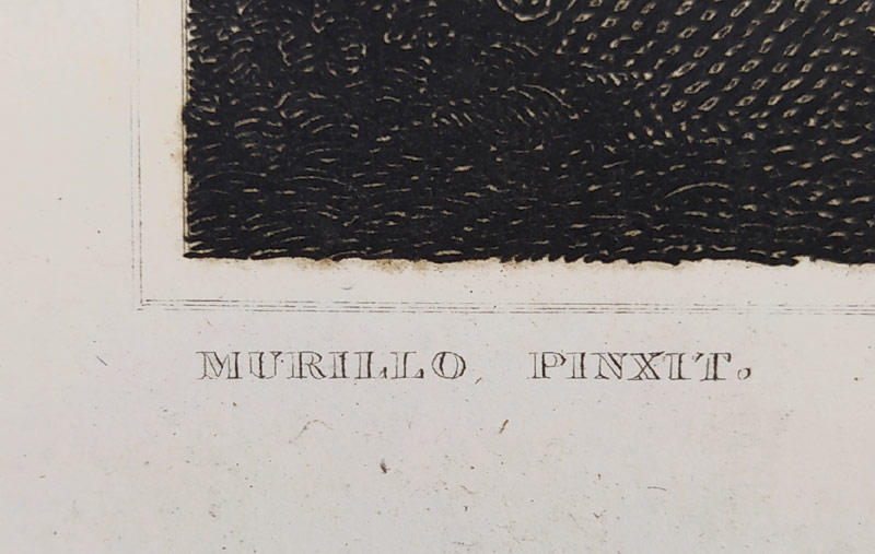 Heath James – podle Murilla, The Good Shepherd, původní lept, 1809