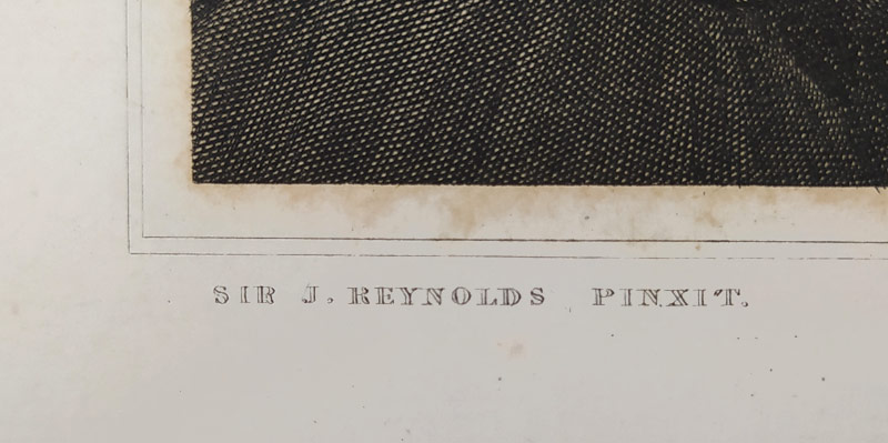 Raimbach Abraham – podle J. Reynoldse, Ugolino, původní lept, 1811