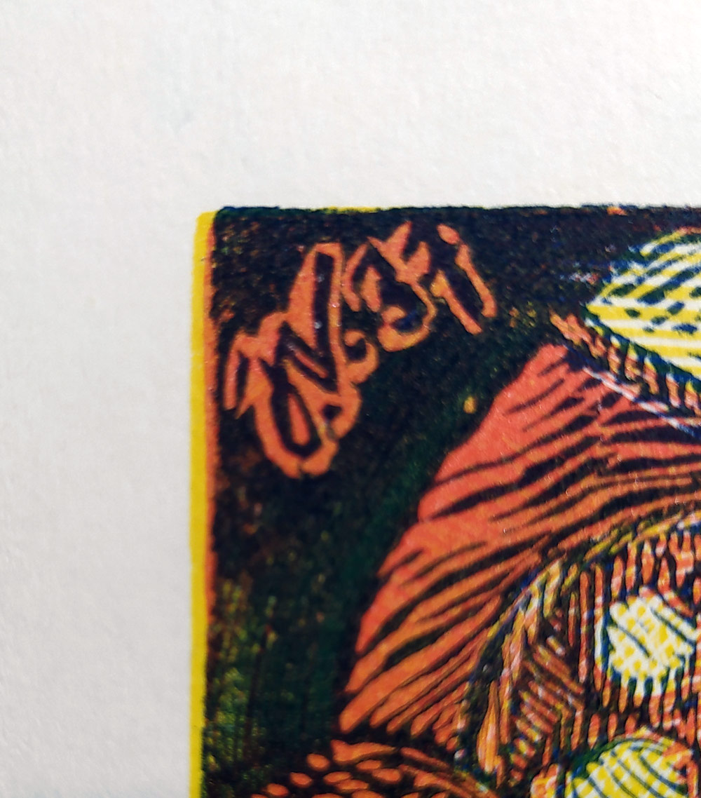 Váchal Josef – Ex libris Štěpán Peterka, čtyřbarevný dřevoryt, 1937