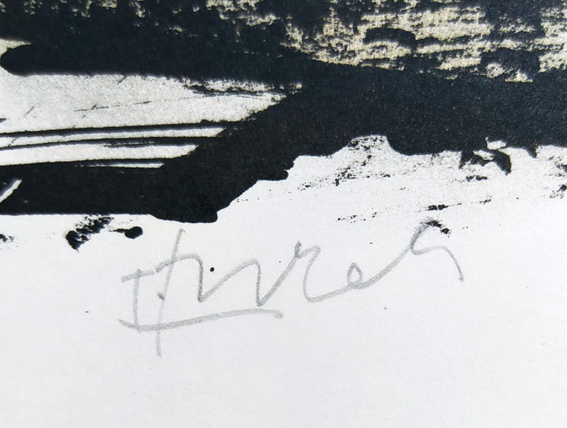 Turek František – Mostecká ulice, barevná litografie, číslováno 6/20, nedatováno