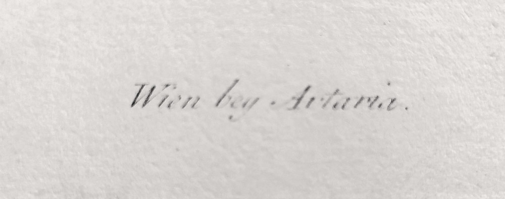 Vrchlabí – L. Janscha, C. Postl, staře kolorovaný lept s akvatintou, ca 1810