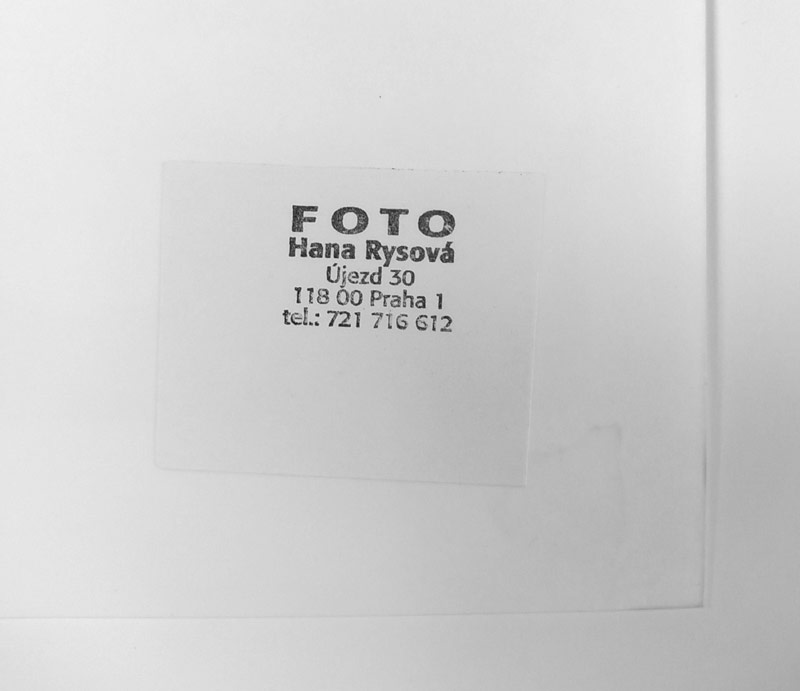 Rysová Hana – Ivan Khunt, Flamengo, autorská fotografie, nedatováno