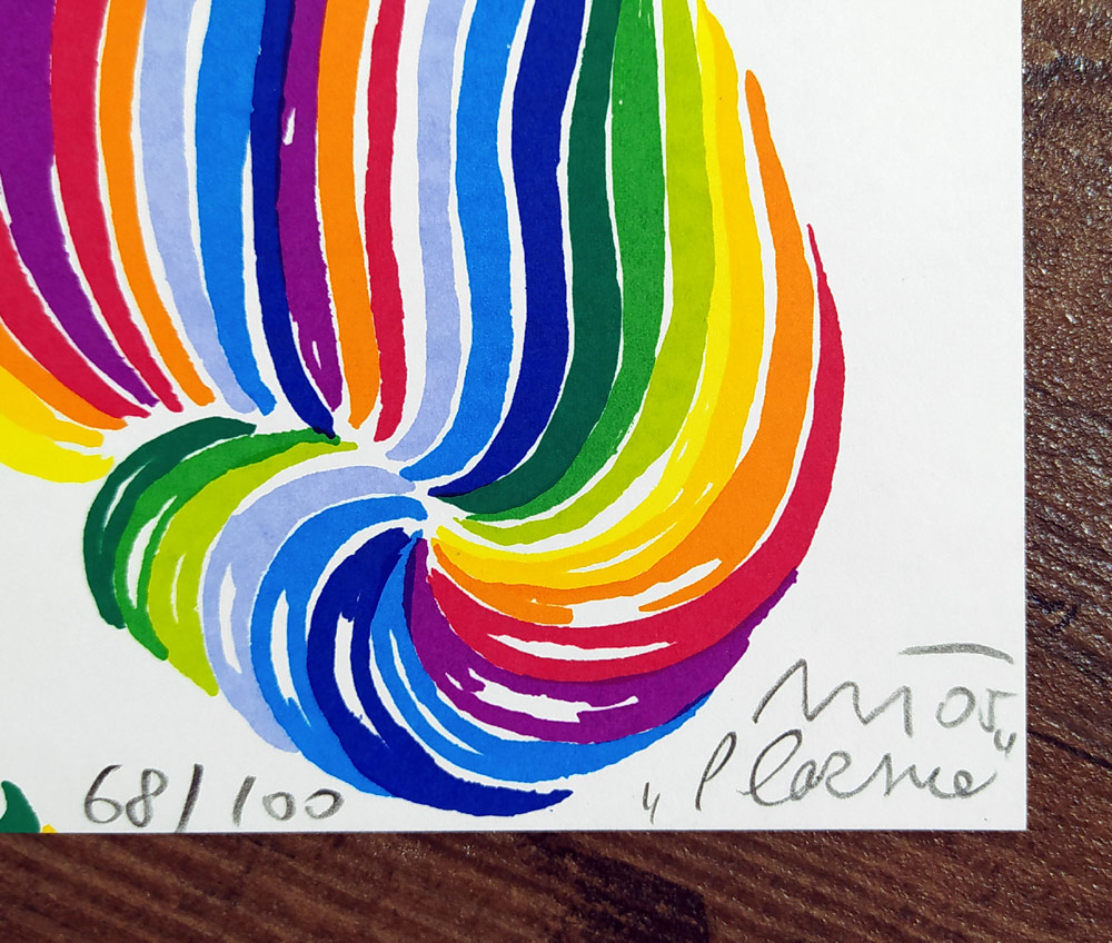 Mainer Martin – Plazma, serigrafie, č. 68/100, 2005