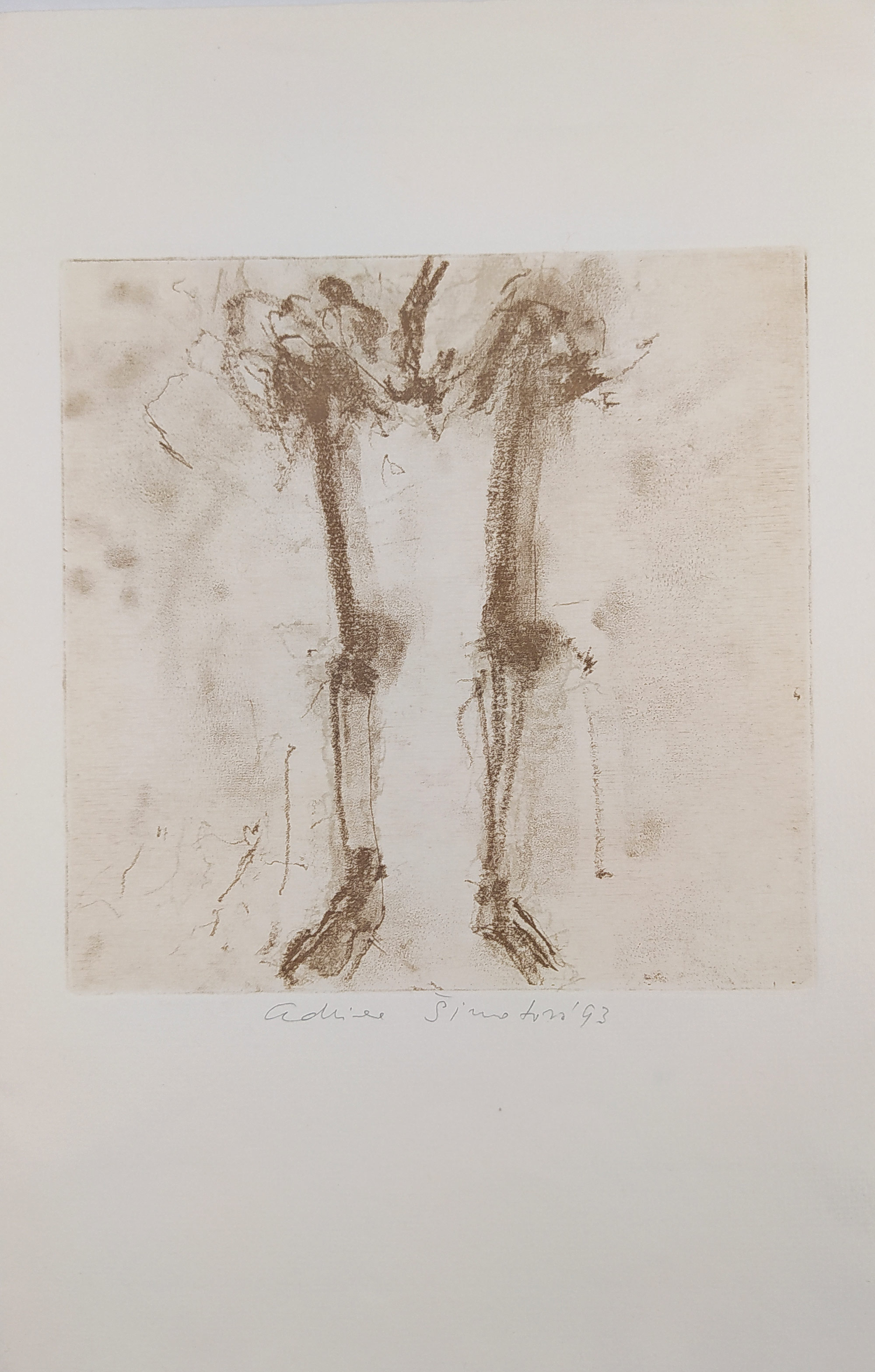 Šimotová Adriena – ilustrace, Babí hodina, vernis mou, 1993