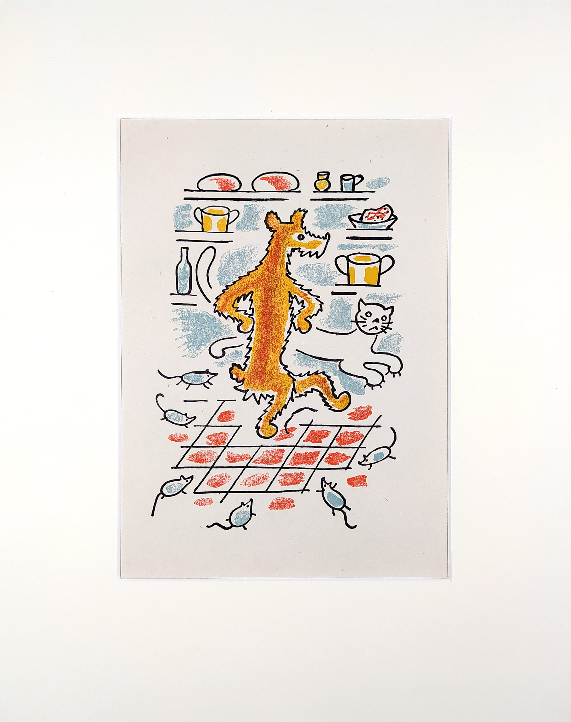 Čapek Josef – knižní ilustrace, barevná zinkografie, 1. vydání, 1929