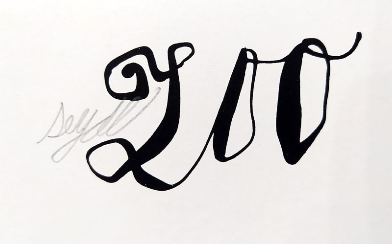 Seydl Zdenek – Zoo, Nostárius obecný, signovaná barevná serigrafie, autorský tisk, ca 1970