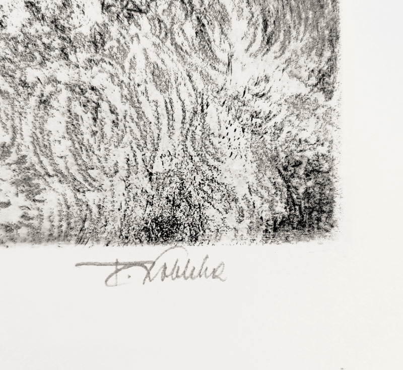 Kobliha František – Bez názvu, vernis mou, 1946