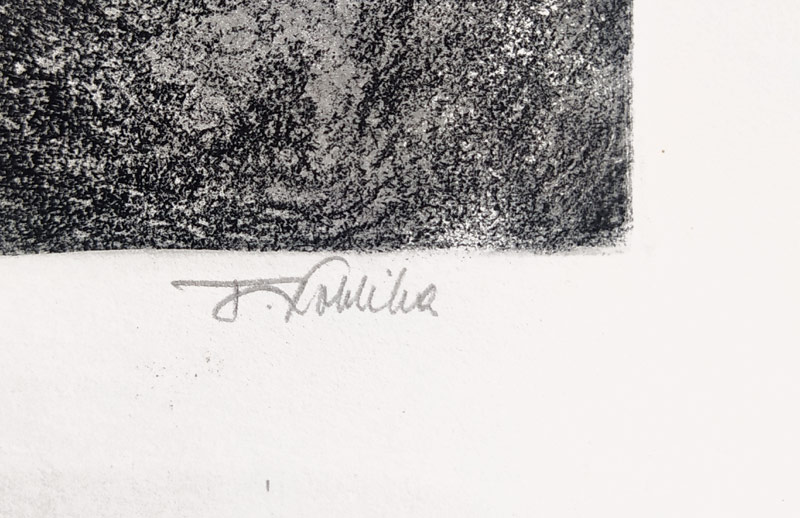 Kobliha František – Bez názvu, vernis mou, 1946