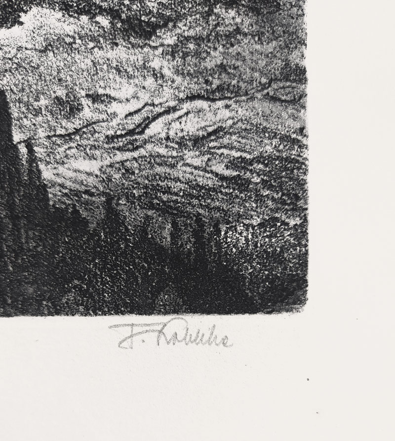 Kobliha František – Bez názvu, vernis mou, 1946