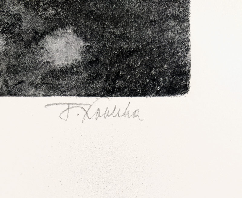 Kobliha František – Bez názvu, vernis mou, 1946