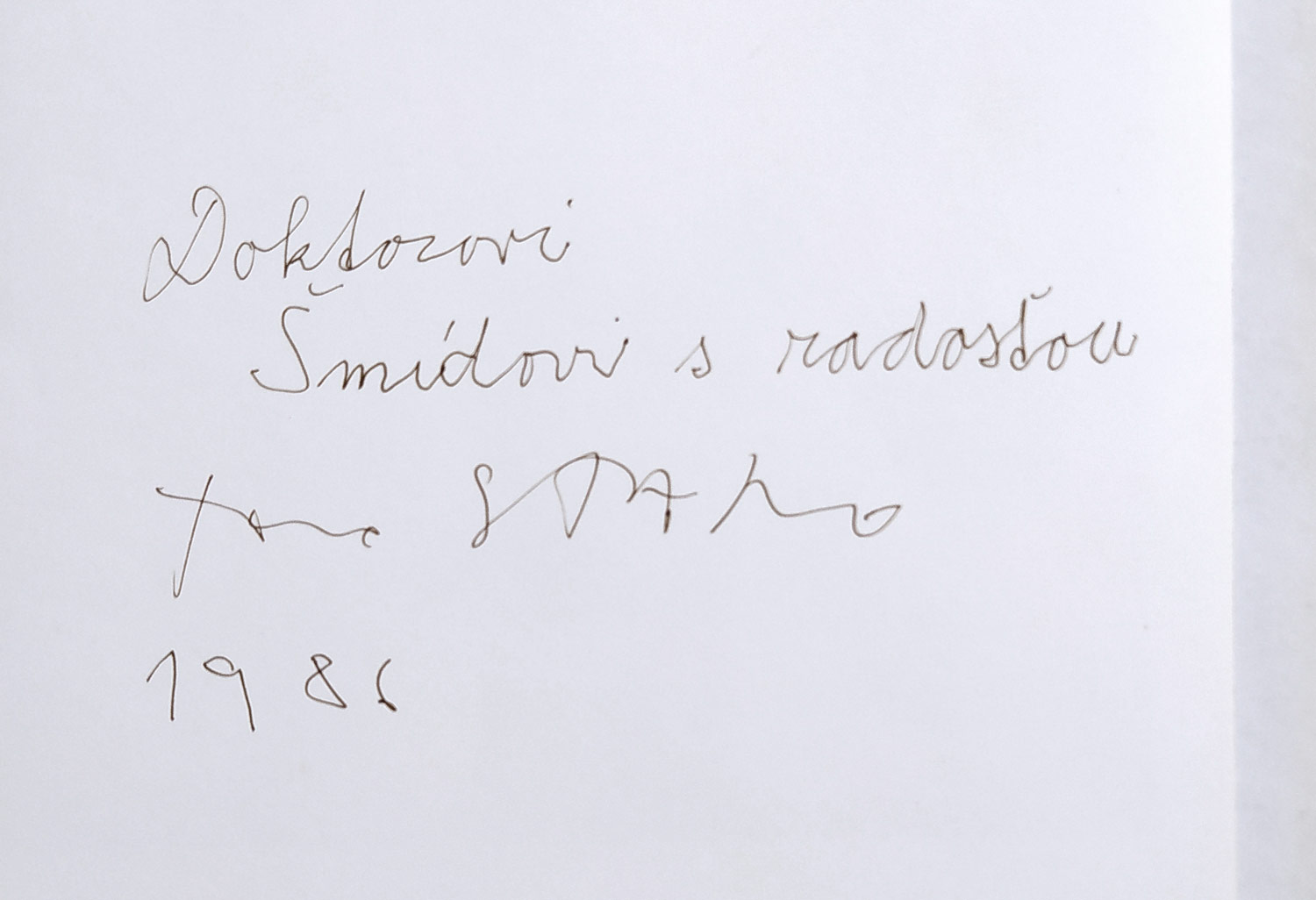 Stano Tono – Portrét dívky, signovaná a datovaná autorská fotografie, 1986