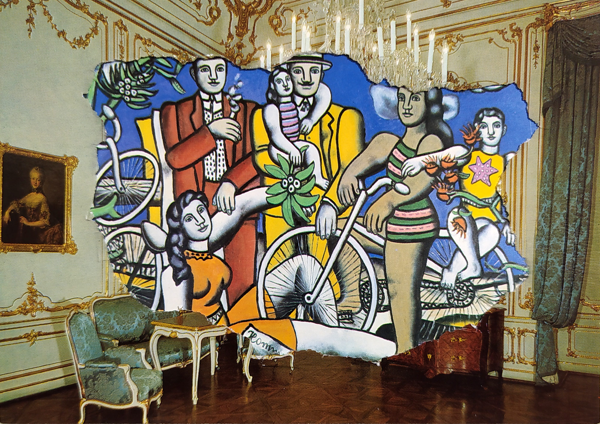 Kolář Jiří – PF, dvě variabilní koláže s výměnnými prvky, adresované Jiřímu Šmídovi, 1987 a 1994