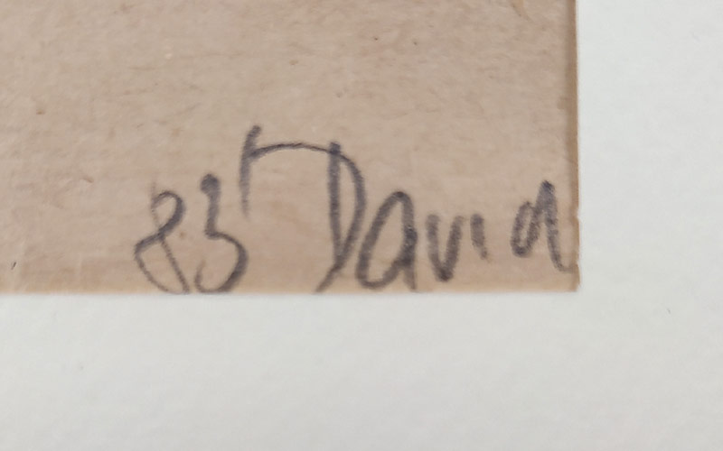 David Jiří – Zdena, sedící akt, kresba uhlem, 1983