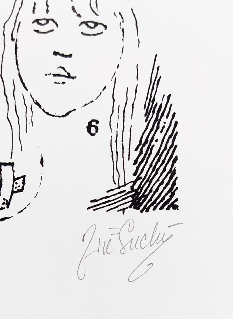 Suchý Jiří – Všechny mé lásky, barevná serigrafie, nedatováno