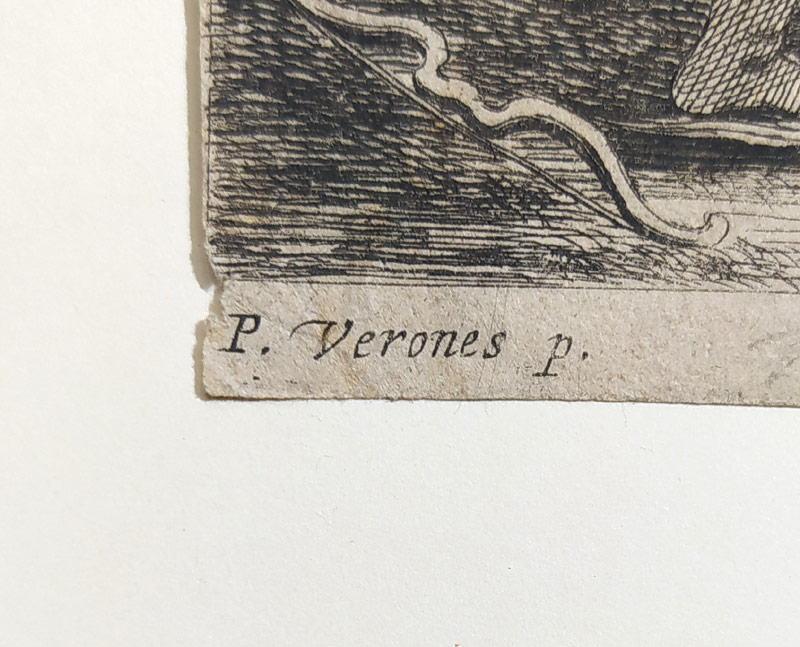 Kessel, Théodorus van – Venuše a Adonis, předloha k rytině: Paolo Veronese, lept, ca 1640