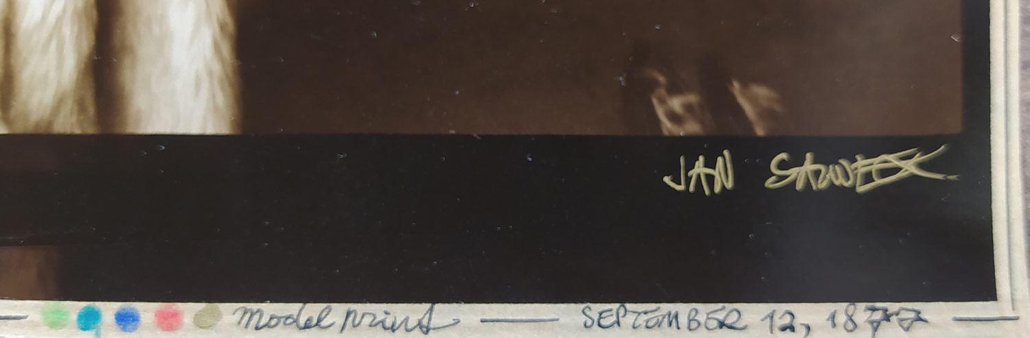 Saudek Jan – #81, The Redhead I Loved, autorská fotografie, 1977