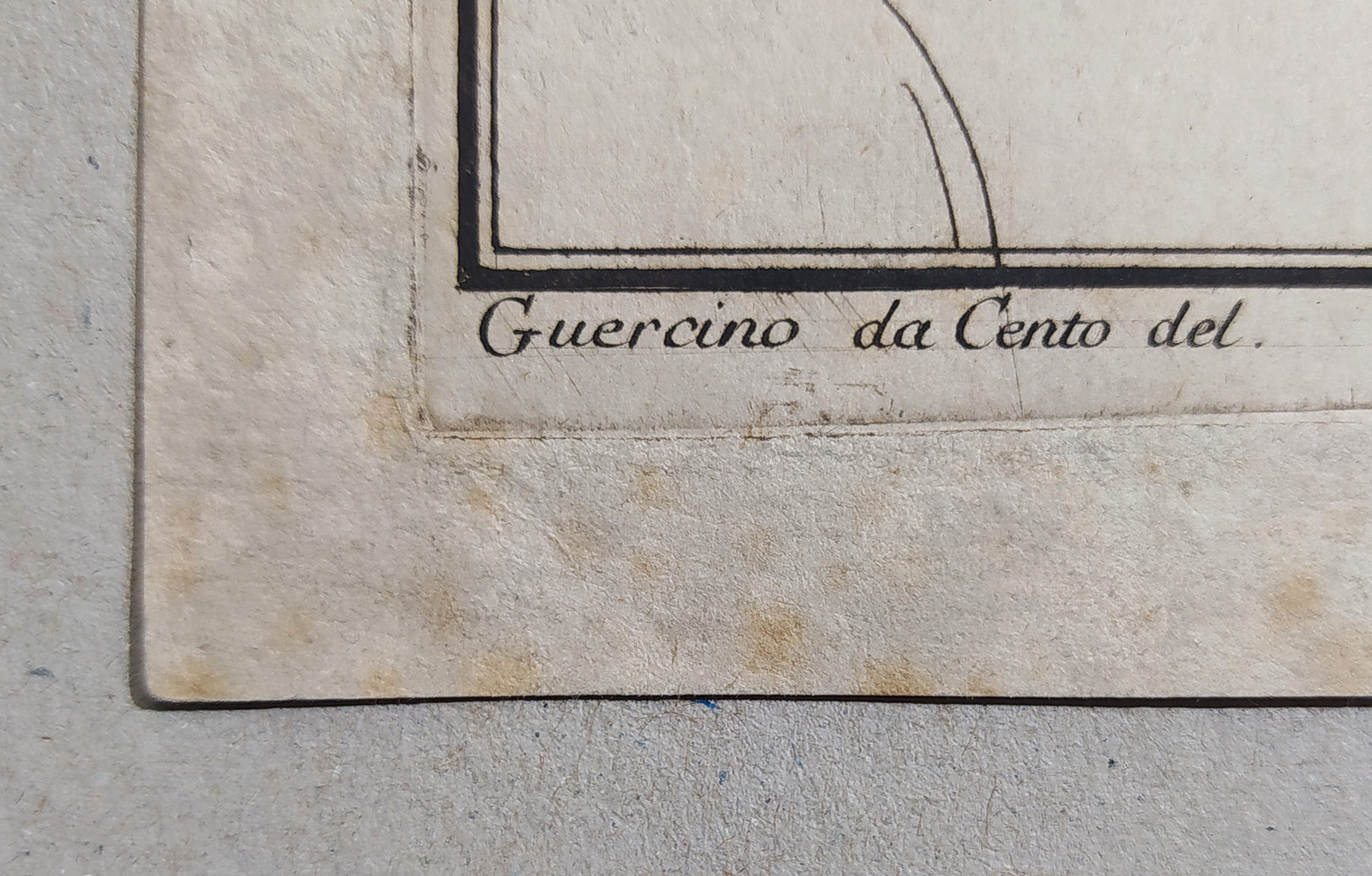 Ligne, Charles Joseph Emmanuel – Madona, předloha Guercino da Cento, lept, ca 1786