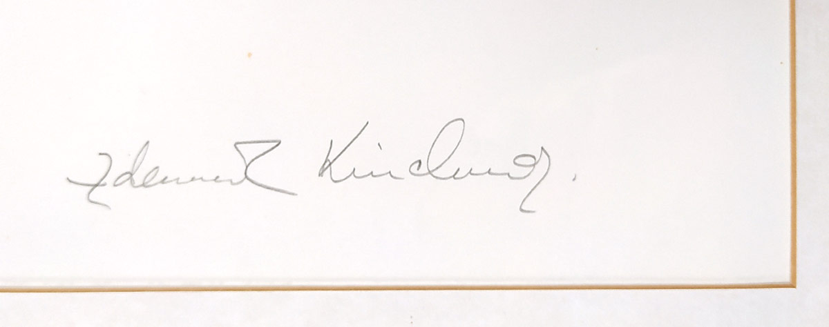 Kirchner Zdeněk – Jazz, Paříž, barevná litografie, autorský tisk, 80. léta 20. století