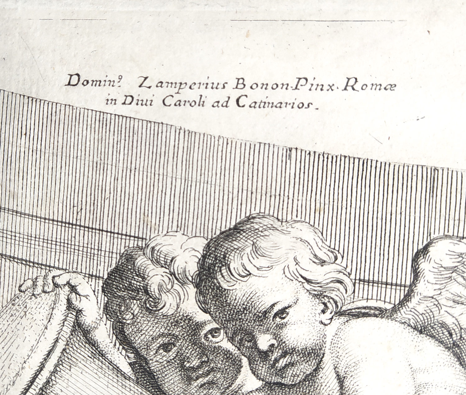 Pò Pietro del – Alegorie statečnosti, Fortitudo superbos premit humiles elevat, původní lept a mědiryt, ca 1650