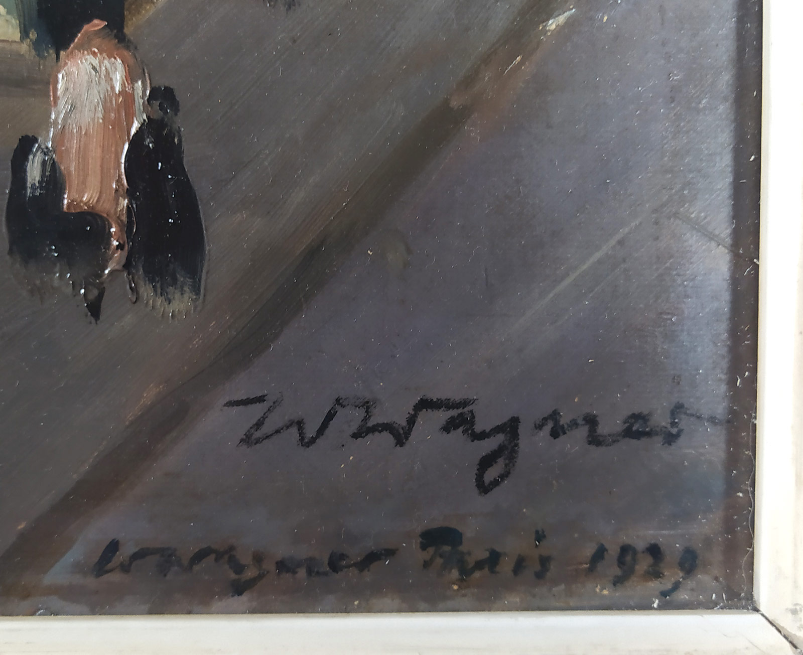Wagner Wilhelm – Cathédrale Notre-Dame de Paris, olejomalba na plátně, 1929