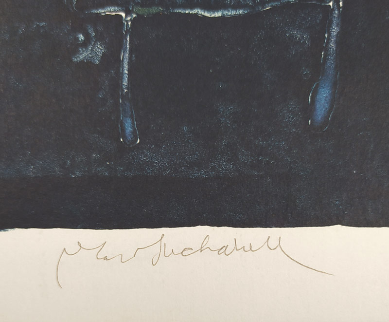 Suchánek Vladimír – Mood Indigo, Duke Ellington, Hudba, původní barevná litografie, č. 111/180, nedatováno