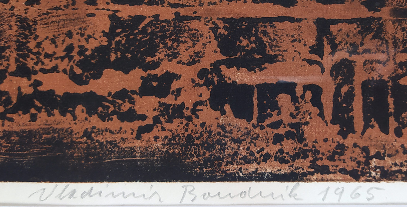 Boudník Vladimír – Retorty, magnetická grafika, signováno, 1965