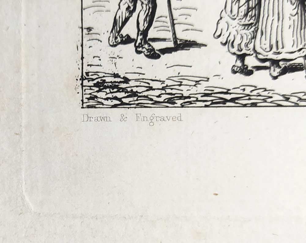 Milán – Milánský dóm, John Coney, původní lept, 1831