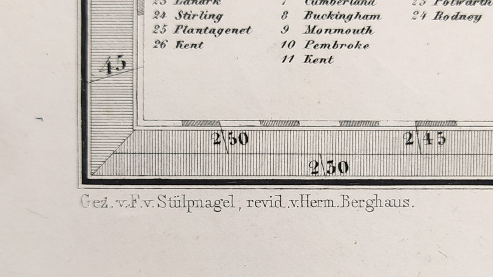 Austrálie, Nový Zéland a Oceánie – Adolf Stieler, staře kolorovaný původní mědiryt, 1862