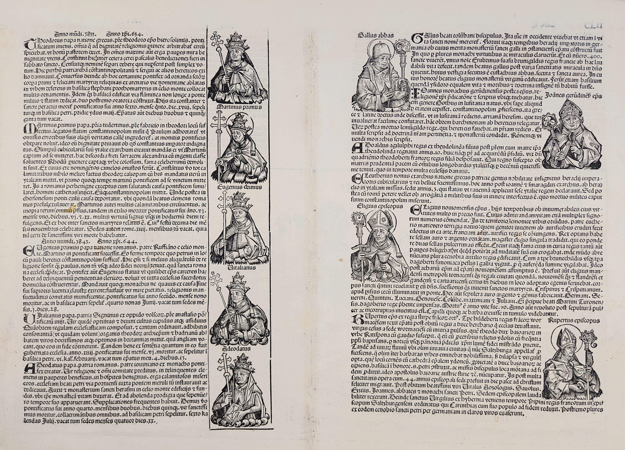 Salcburk – Liber Chronicarum, Hartmann Schedel, původní dřevořez, 1493