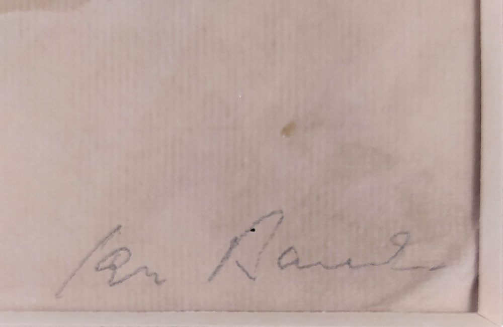 Bauch Jan – Pieta, malba ředěným asfaltem, ca 1940