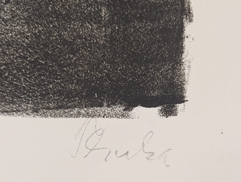 Trnka Jiří – Ptáček, původní signovaná litografie, 1964
