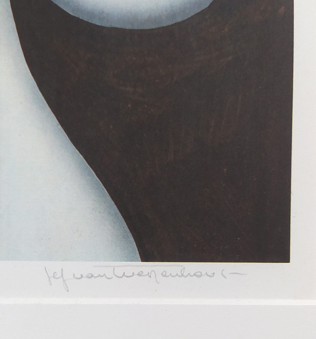 van Tuerenhout, Jef – Žena s květinami, velkoformátová barevná litografie, číslováno 40/300, ca 1970