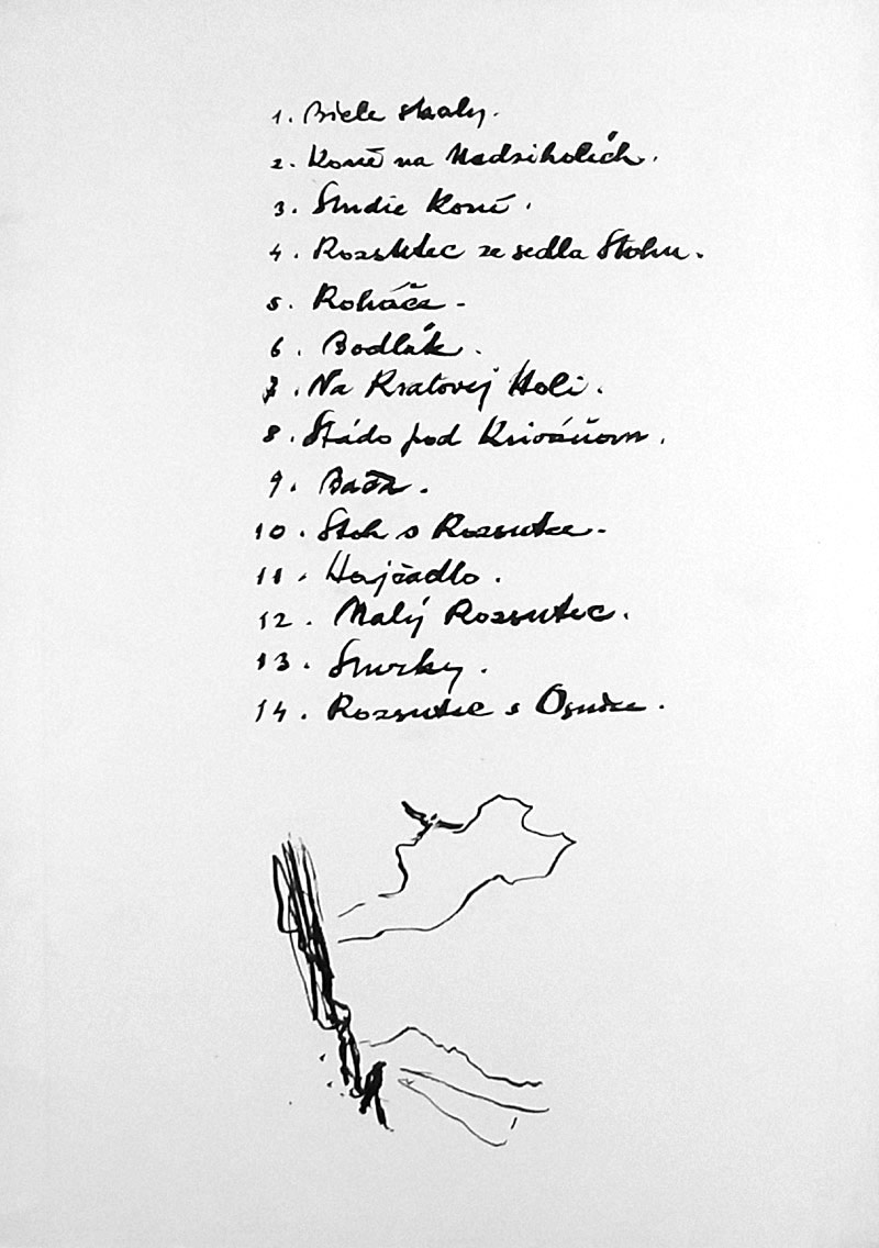 Stretti Mario – Z Malé Fatry, 1950