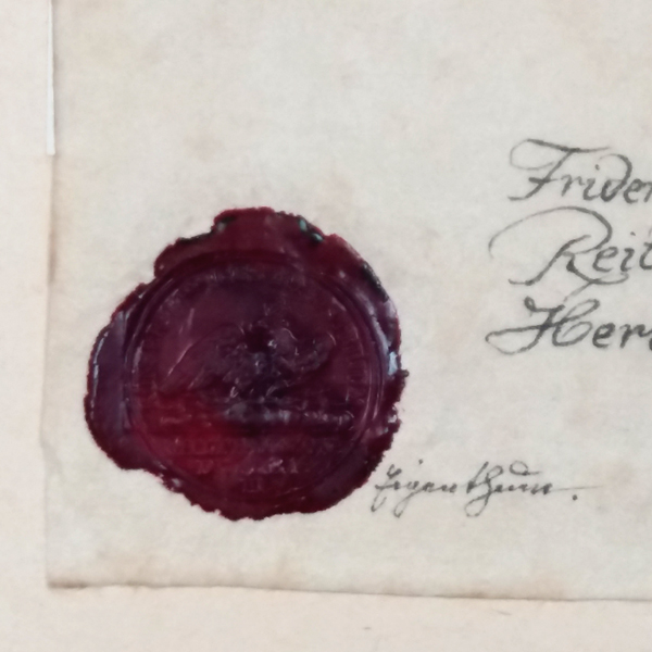 Friedrich Wilhelm von Seydlitz, Rode B.,  původní mědiryt 1772