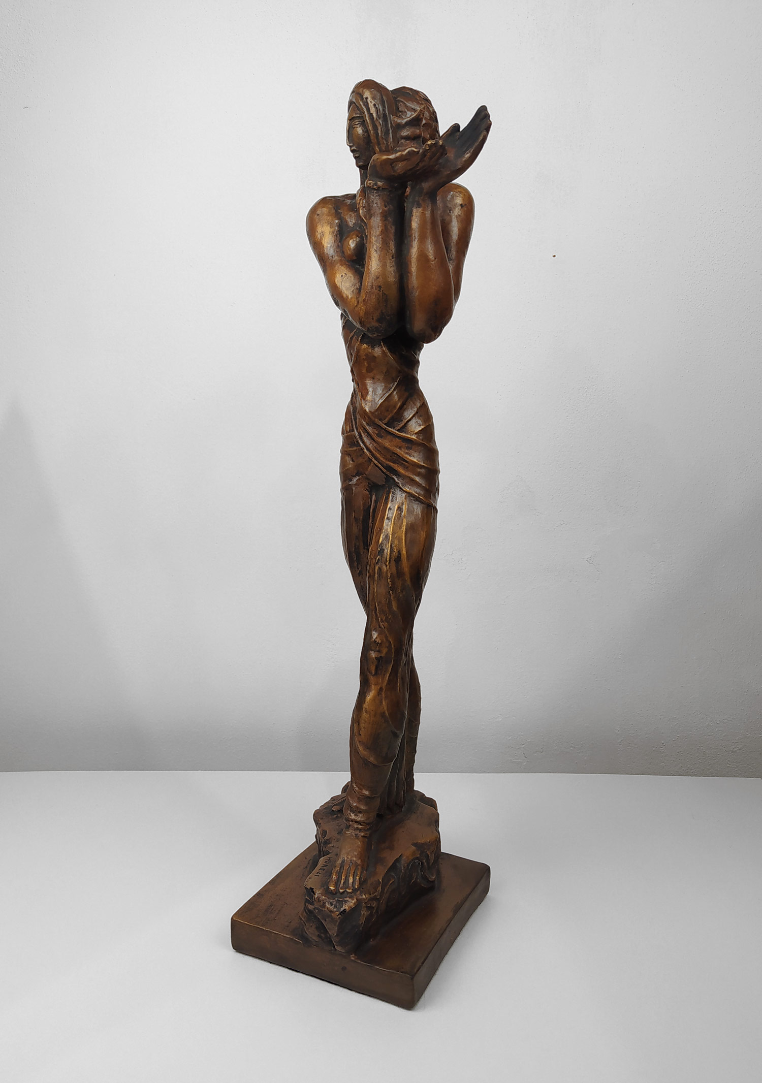 Horejc Jaroslav – Luna, patinovaná sádra, ca 1920