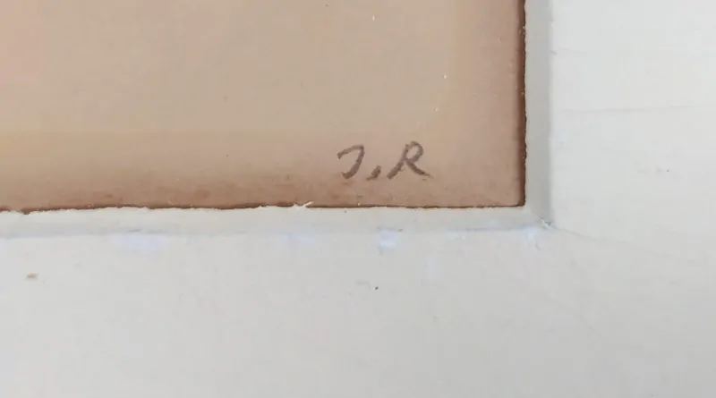 Raedecker John – Faun, signovaná barevná litografie, 1947