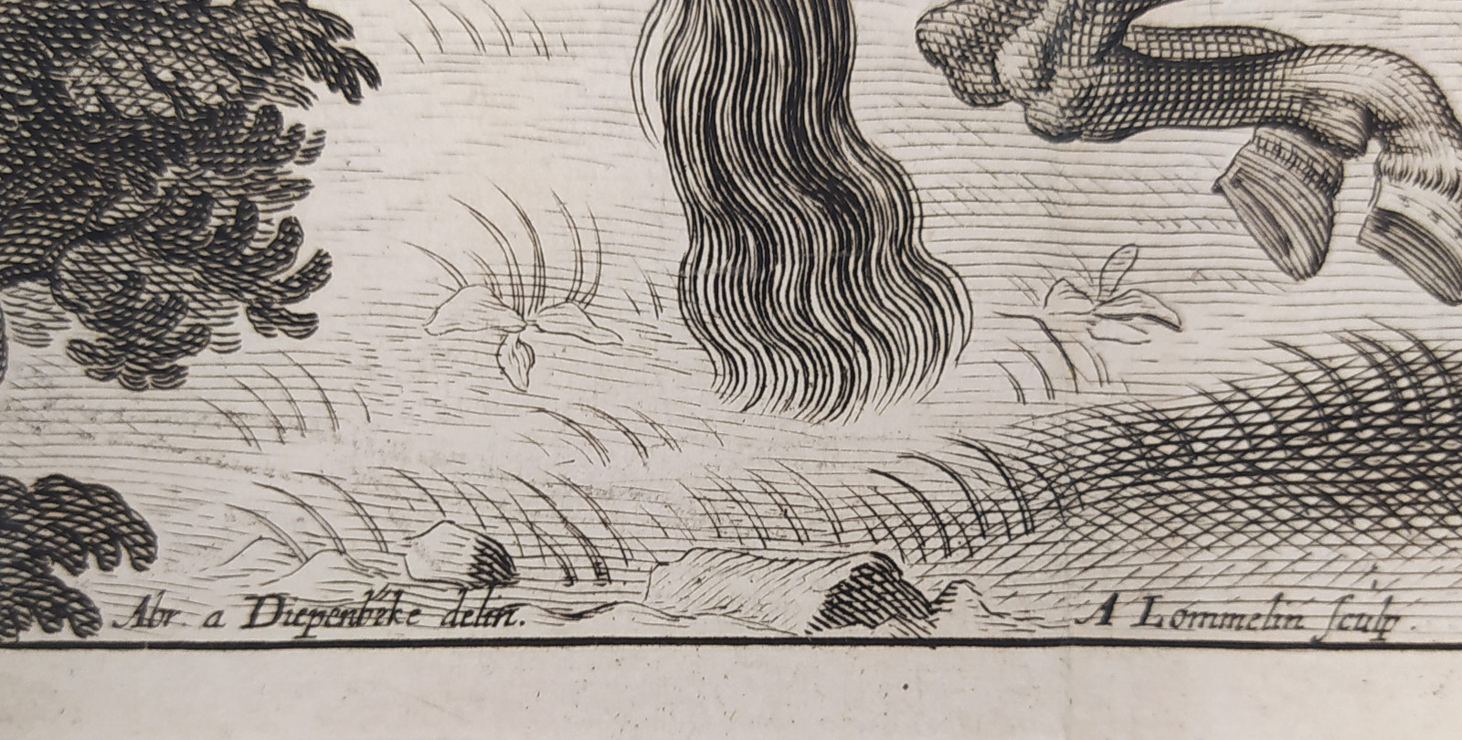 Vorsterman Lucas – Abraham Diepenbeke, Anglická jezdecká škola, předleptaný mědiryt, 1658