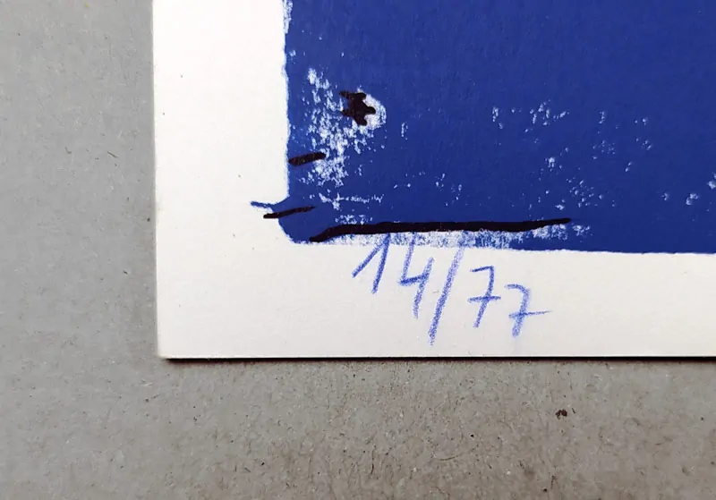 Matoušek František / Francis de Nim – Parlament, Londýn, rozměrná barevná serigrafie, 2015