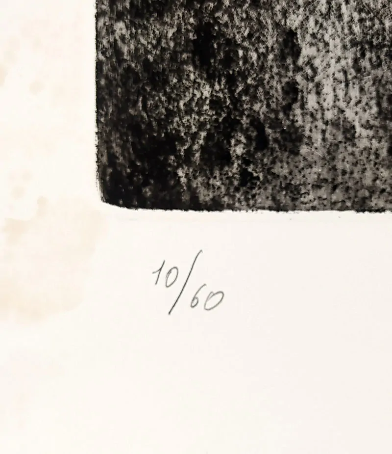 Koblasa Jan – Jan Palach, akvatinta a suchá jehla, č. 10/60, 1969