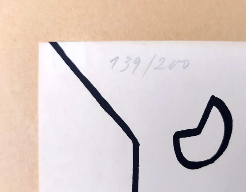 Gross František – Bez názvu, původní barevná litografie, číslováno 139/200, nedatováno