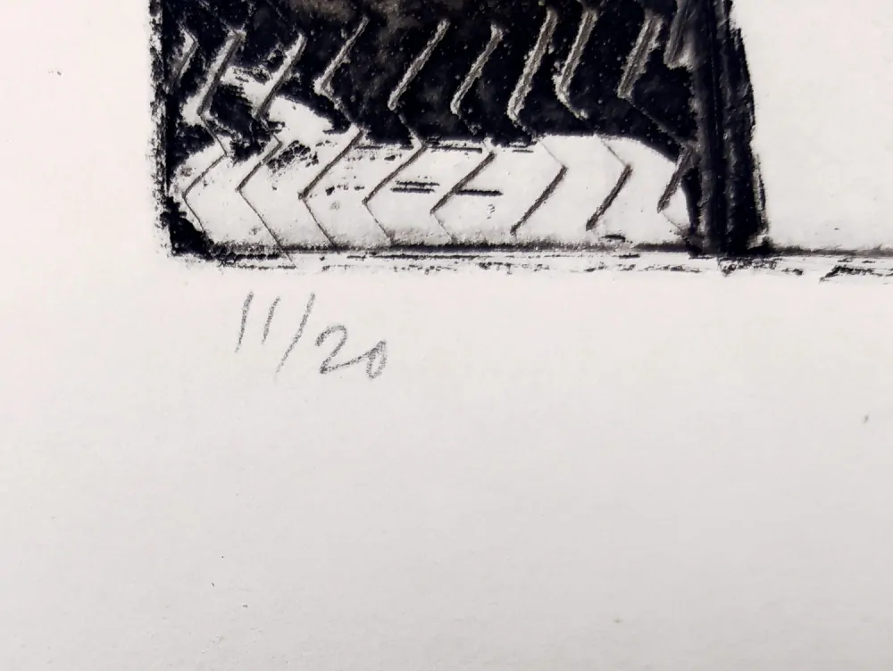 Kotík Jan – Krejčovská dílna, původní lept, č. 11/20, 1947