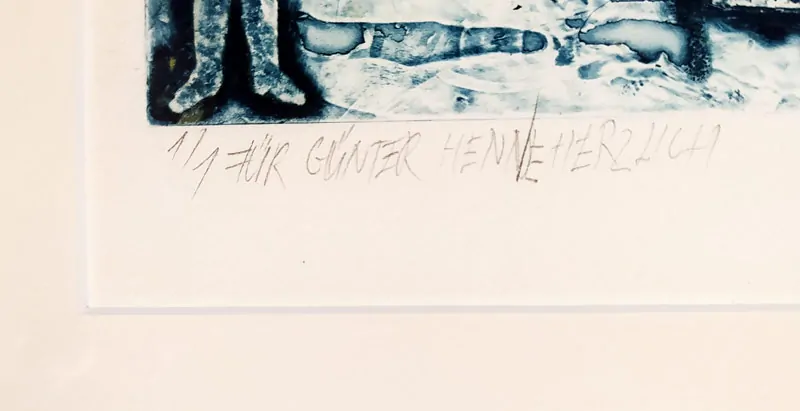 Janošek Čestmír – Bez názvu, mrazovka 1/1, 1974