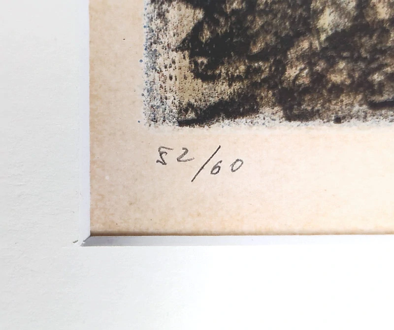 Chadima Jiří – Lodě v ranním úsvitu, původní barevná litografie, 1973