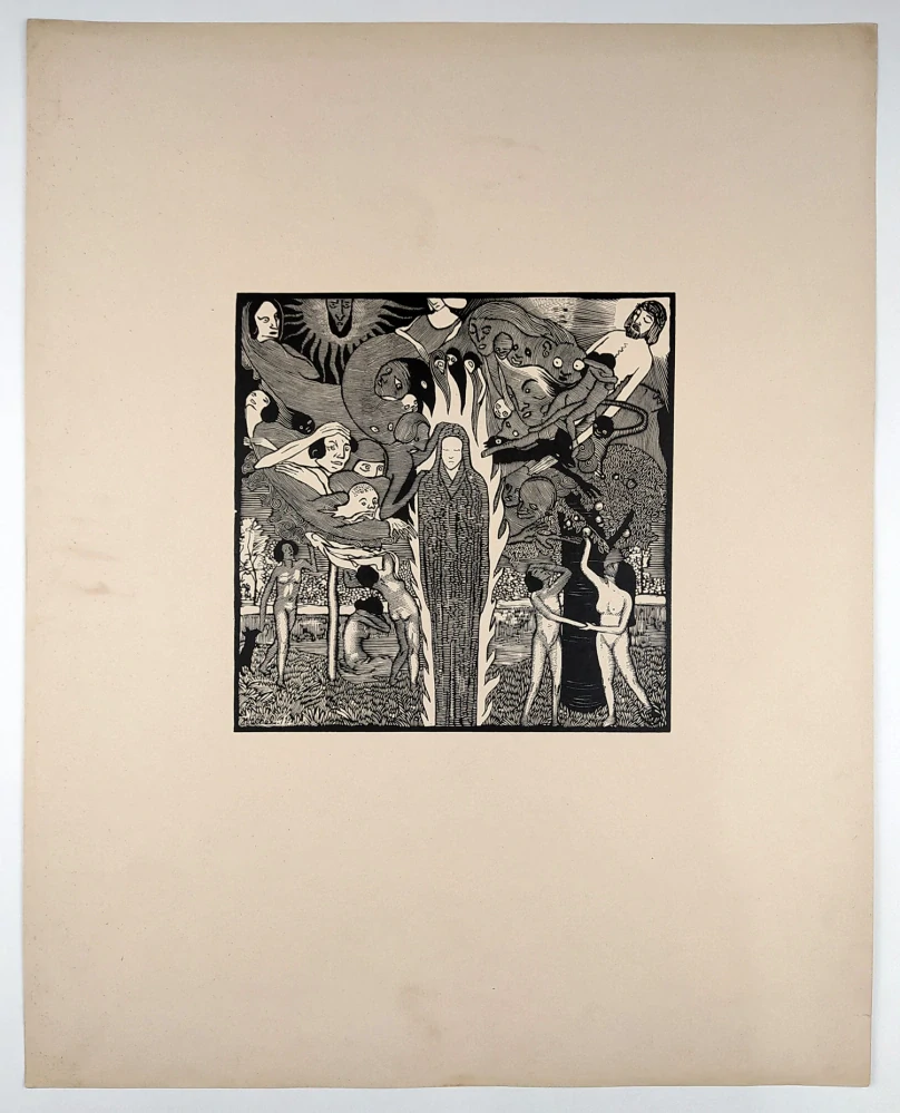 Váchal Josef – Mystikové a visionáři, cyklus deseti dřevorytů, 1913