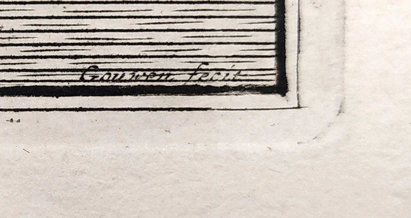 Gauven – St. Matt. XVII, podle O. Elligera, mědiryt s leptem, 1700