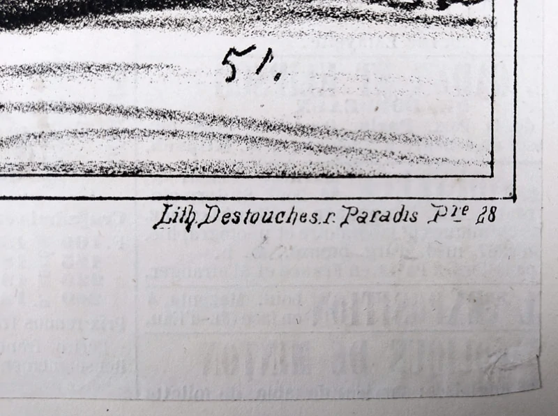 Daumier Honoré – Le Charivari, původní litografie, 1867