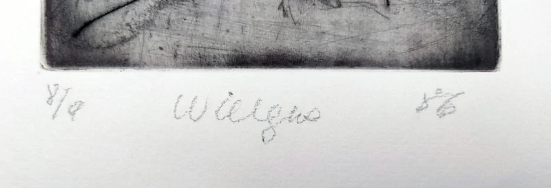 Wielgus Jindřich – Tváře, lept a suchá jehla, č. 8/9, 1986