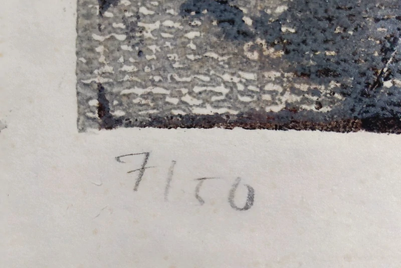 Emler František – Ženy a moře, původní barevná litografie, 1966